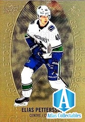 19-20 UD Tim Hortons Gold Etchings GE-6 Elias pettersson